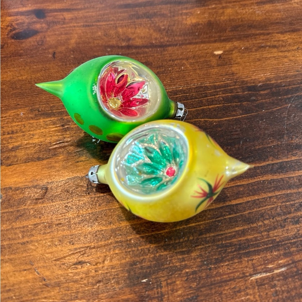 Vintage Glass Christmas Ornaments